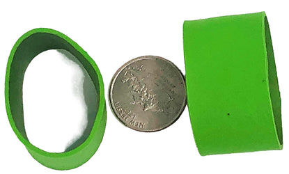 Green band compared to Quater dollar coin