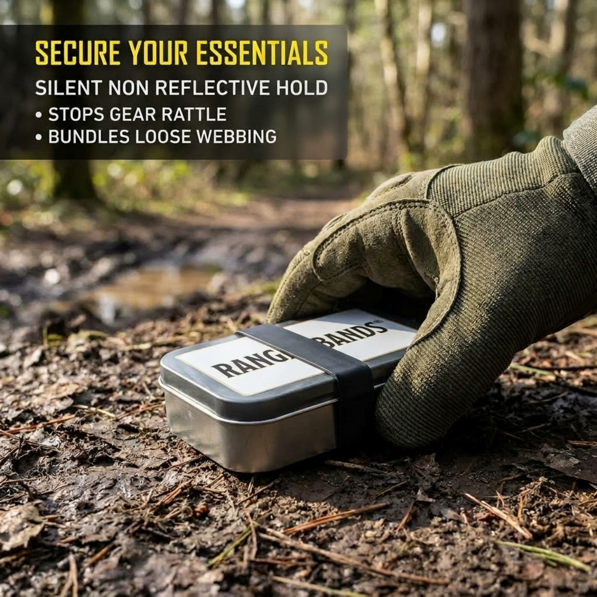 Ranger Bands® Mixed 35 Count Heavier Compound Made from EPDM Rubber for Survival, Emergency Tinder and Strapping Gear Made in the USA NGE61972