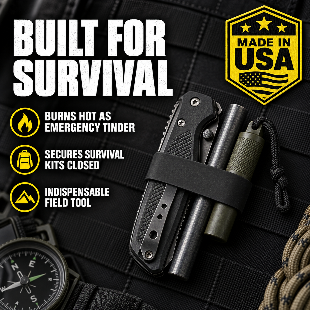 Ranger Bands® 50 Count Extra Stretch Made from EPDM Rubber for Survival and Strapping Gear Made in the USA NGE61972