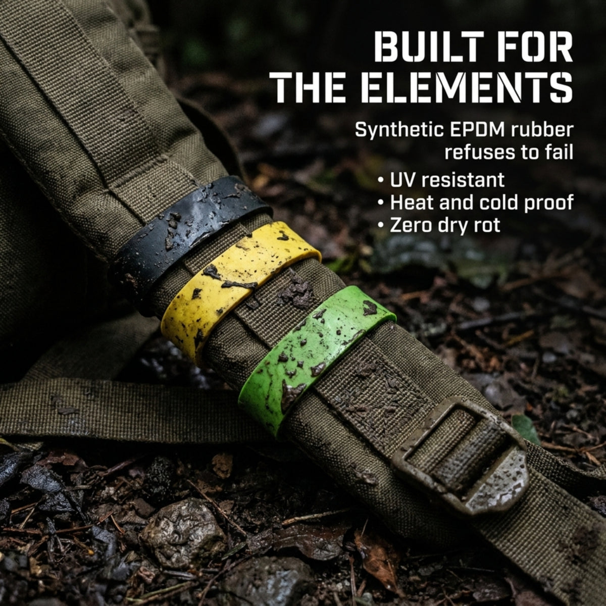 Ranger Bands® 75 Count Extra Stretch Made From EPDM Rubber Survival & Strapping Gear  USA  NGE61972 ™
