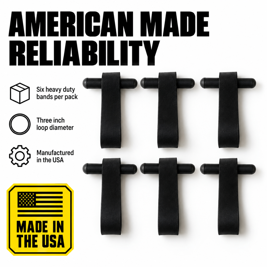 Ranger Band 1® QR EPDM Quick Release Wrap 6 count