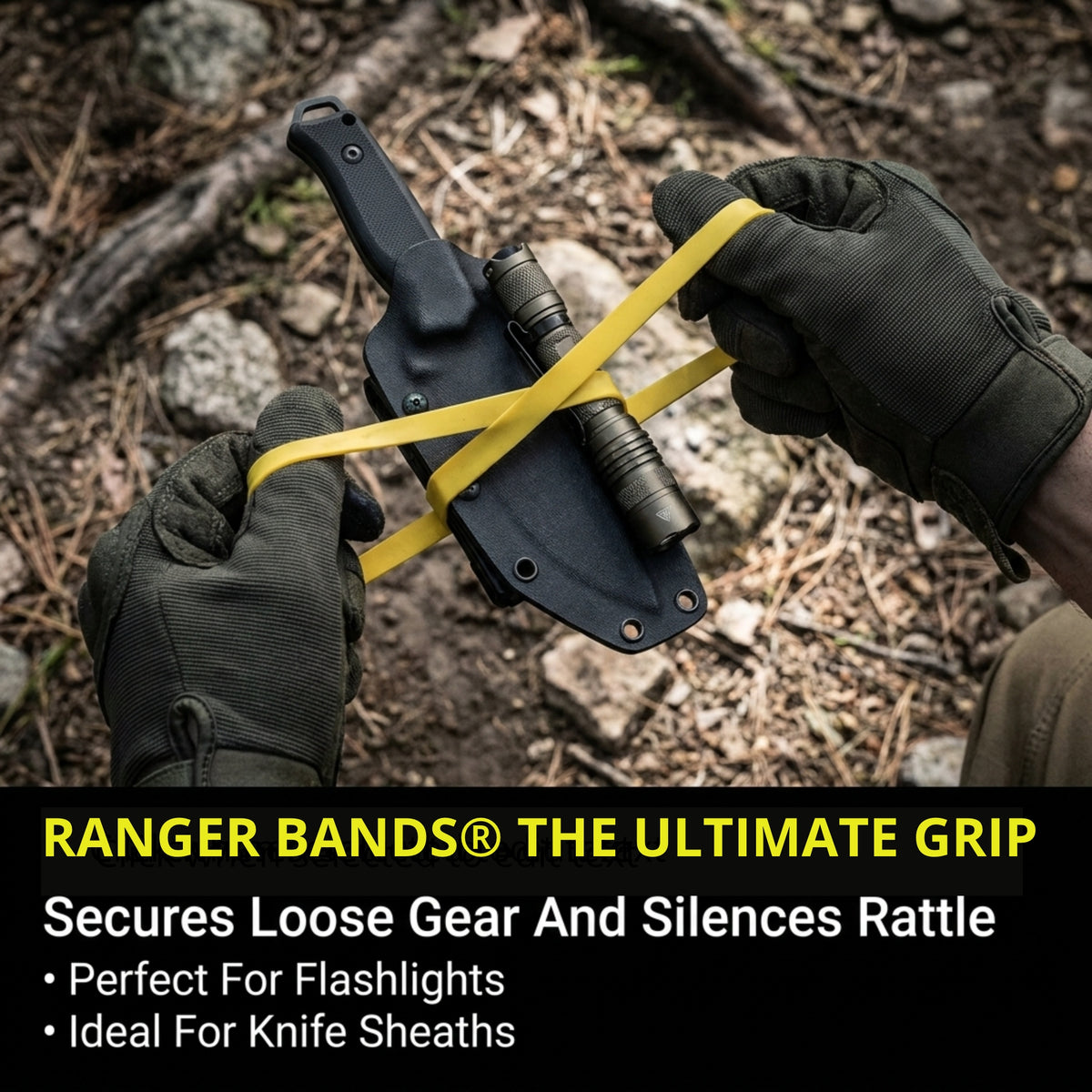 Ranger Bands® Mixed 24 Extra Stretch Safety colors small Made from EPDM Rubber for Survival, Emergency Tinder and Strapping Gear Made in the USA