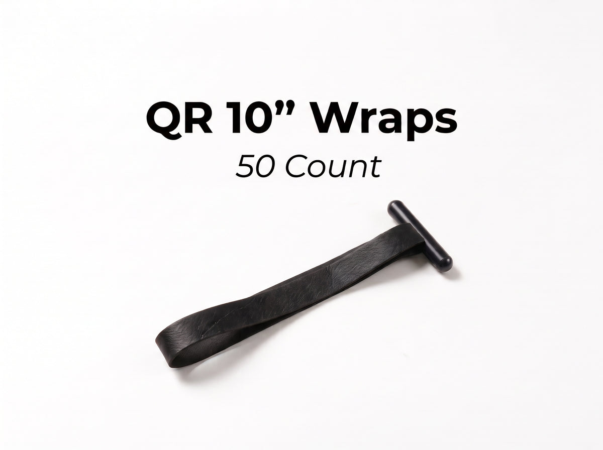 10" Qr  Wraps 50 Count are  Weather Resistant EPDM Rubber  Ranger Bands® (Copy)