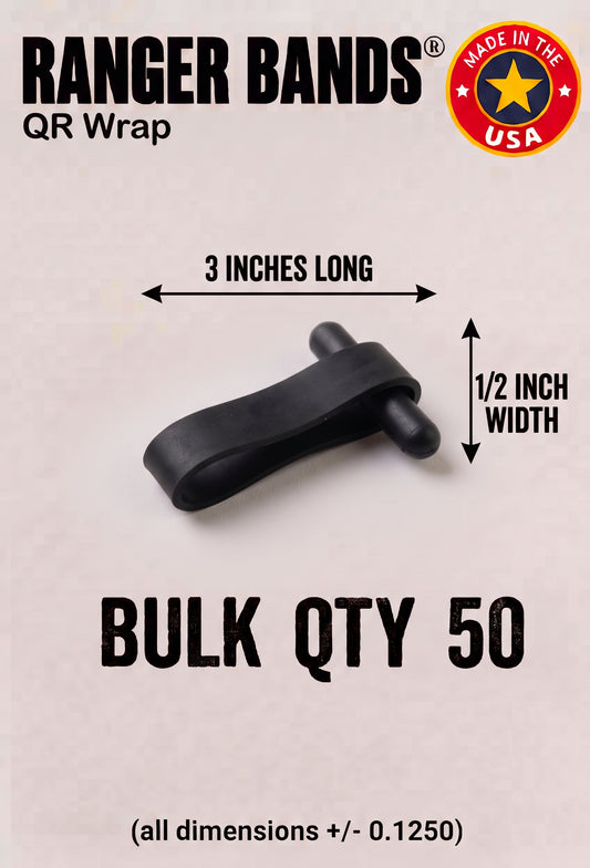 Ranger Band 1® QR EPDM Quick Release Wrap 50 count
