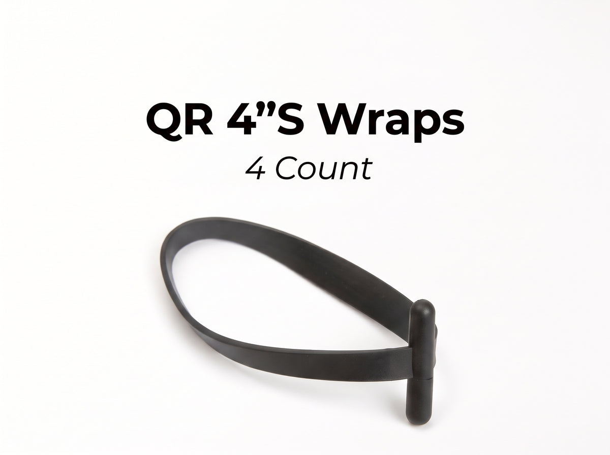 QR 4'S Wraps are  Weather Resistant EPDM Rubber  Ranger Bands®