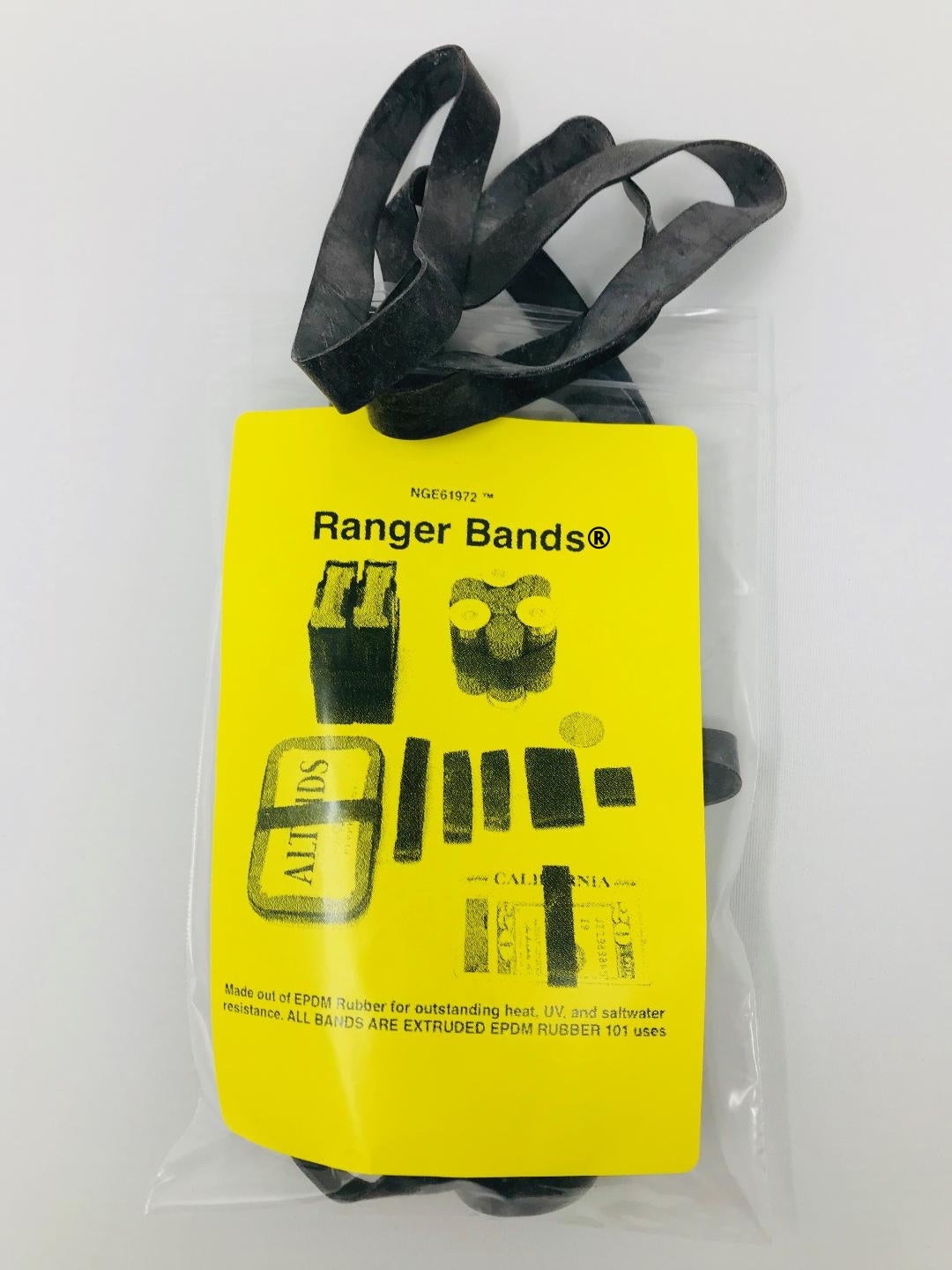 Ranger Bands® 12 Count X High Tension less stretch Compound EPDM Rubbe
