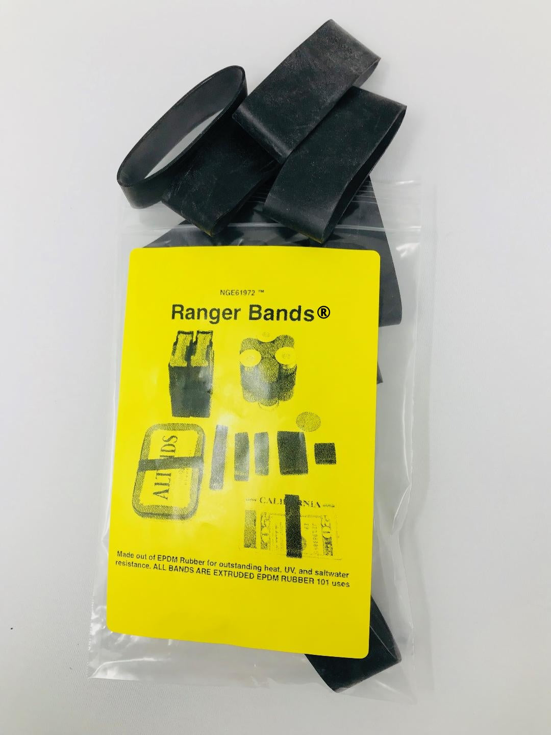 Large Ranger Bands Ranger Bands® 18 Count Wide Extra Stretch From EPDM Rubber Survival