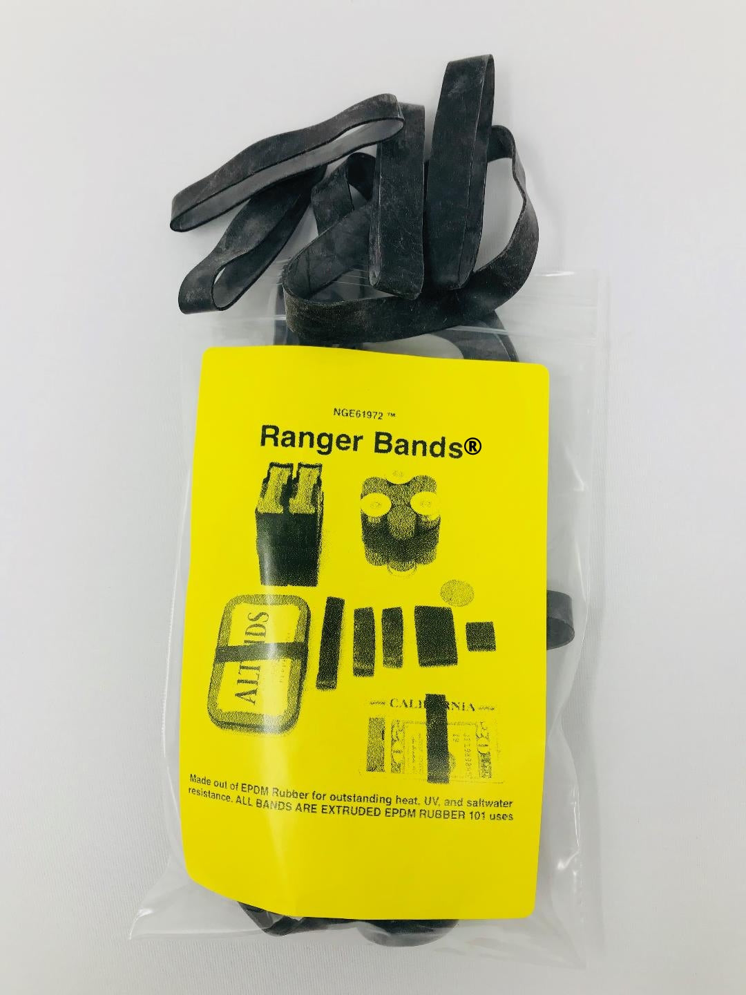 Large Ranger Bands Ranger Bands® 24 Count EX Mix Heavy Duty Rubber Bands Made of EPDM Rub