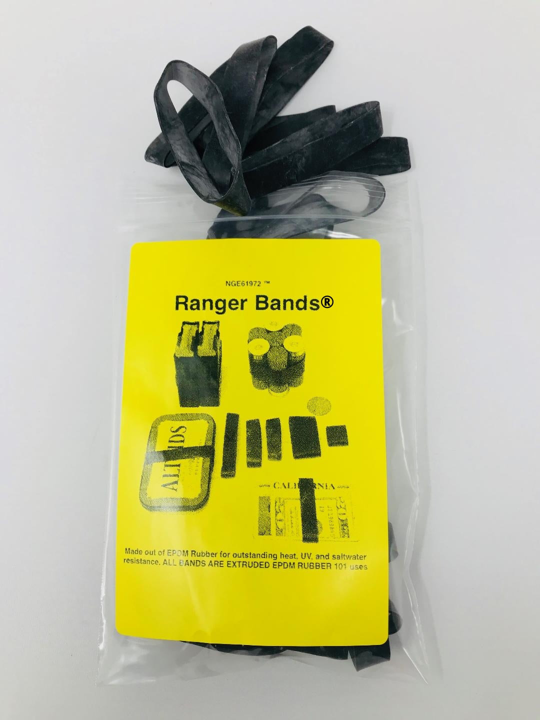 Large Ranger Bands Ranger Bands® From EPDM Rubber for Survival, Strapping Made in the USA
